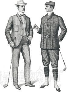 19世纪伦敦绅士的高尔夫服装