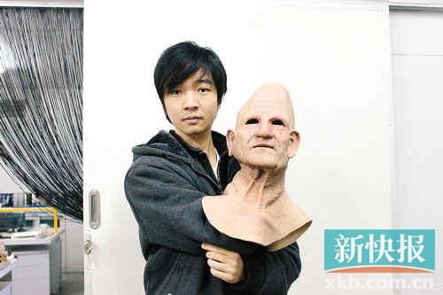 探访仿真面具厂家:身体各部分外观都能复制_新