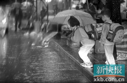 暴雨天如何自动停课 广东将参照香港做法_新浪