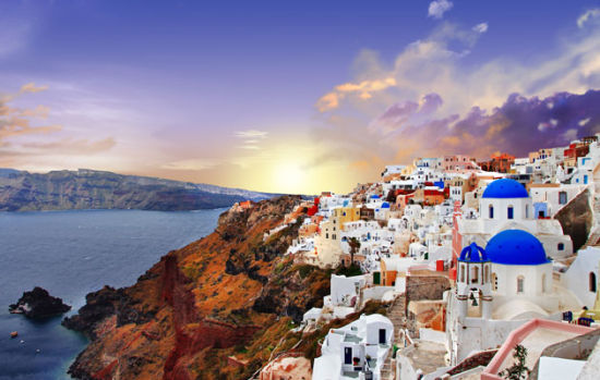 爱琴海的色彩 享受圣岛的蓝白时光_新浪中山