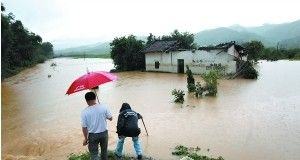 暴雨强袭广州 从化增城备受水灾之苦_新浪广东