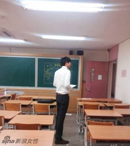 韩国首尔一高中暖男数学老师 _新浪中山