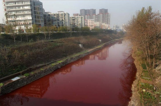 中国之殇 经济发展换来环境破坏河流污染