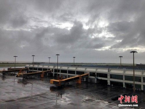 威马逊登陆海南文昌 是41年来华南最强台风_新