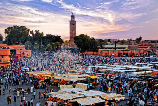 网络评选2015最佳旅游城市 摩洛哥马拉碦什爆