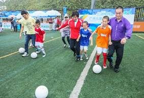 2015健达+运动广州儿童足球启蒙训练营欢乐