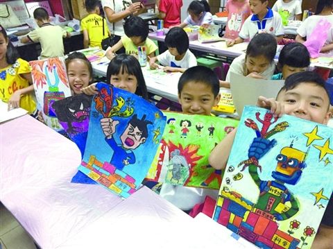 塔坡社区近60名小学生参与科学绘画比赛_新浪