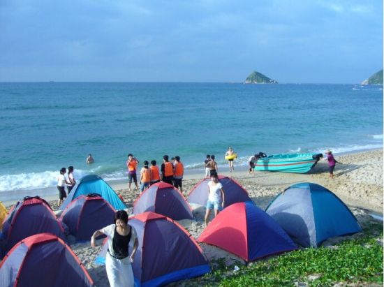 沙滩帐篷音乐节狂欢过后 感受不一样的帐篷露