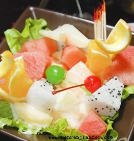 美味蔬菜水果沙拉 夏季轻松减肥